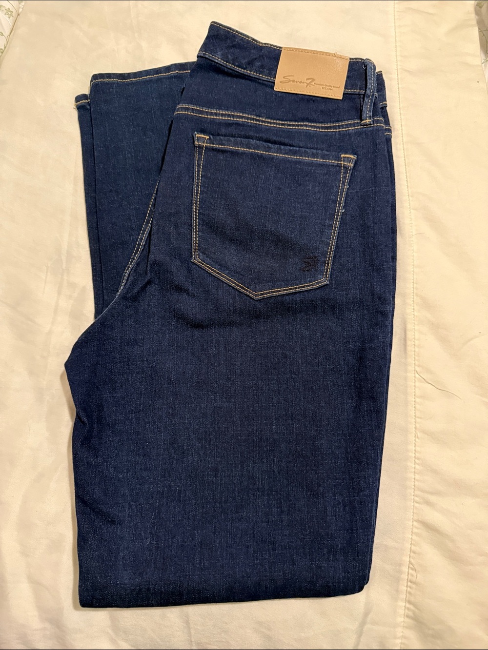 Seven7 Women's Skinny Jeans - Dark Indigo